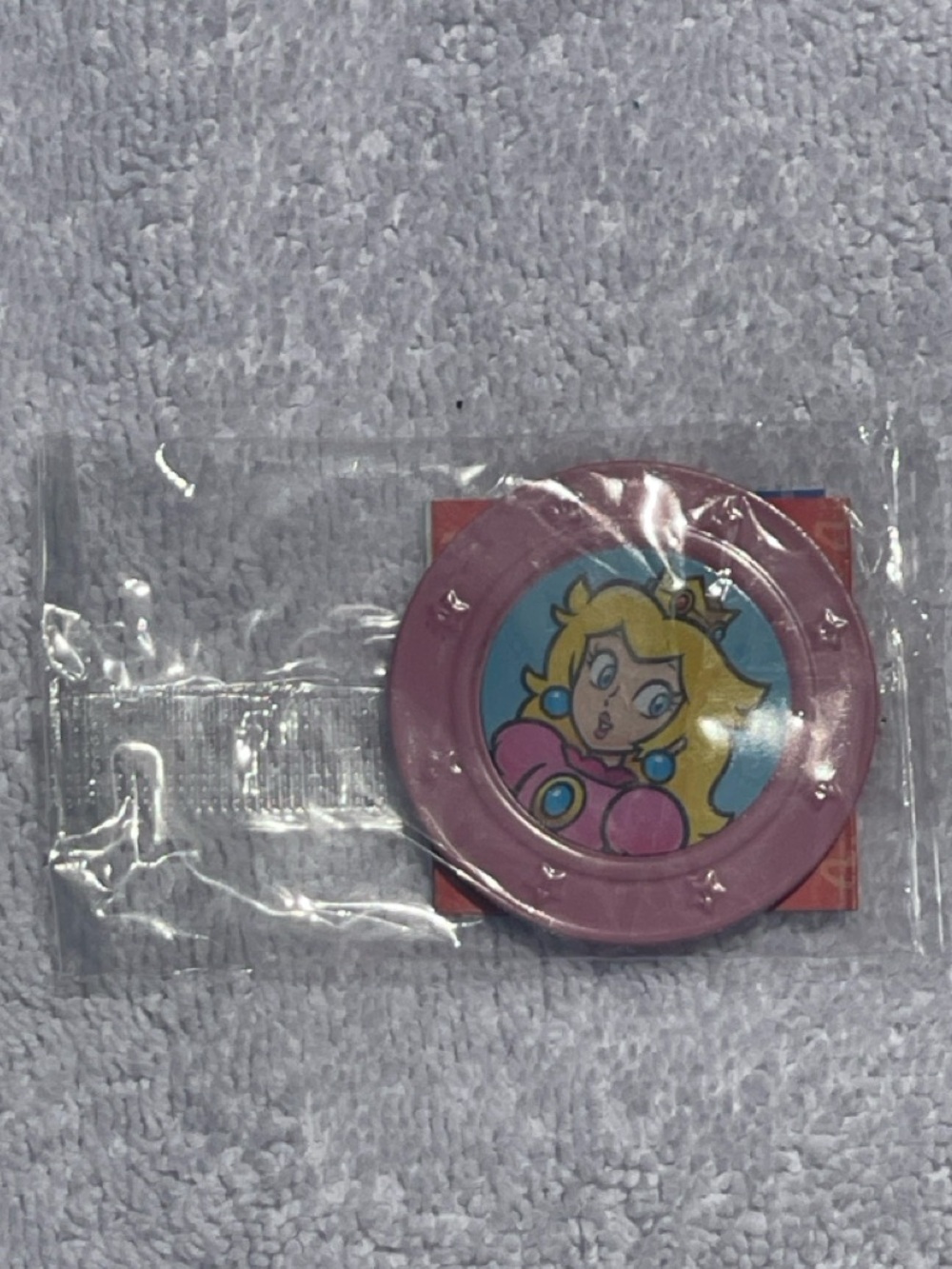 Wonder Ball Princess Peach Pink Coin Super Mario Bros Nintendo Rare Collectible